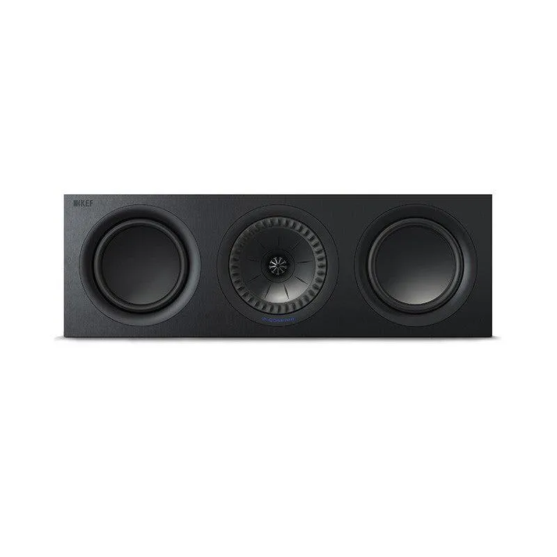 KEF Q650C Canale centrale High End NERO Black Ash Vinyl 150W