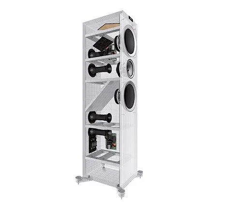 KEF R700 Diffusori 3 vie Bass Reflex SISTEMA UNIQ. BIANCHI 2x Woofer da 13cm 200W (COPPIA)