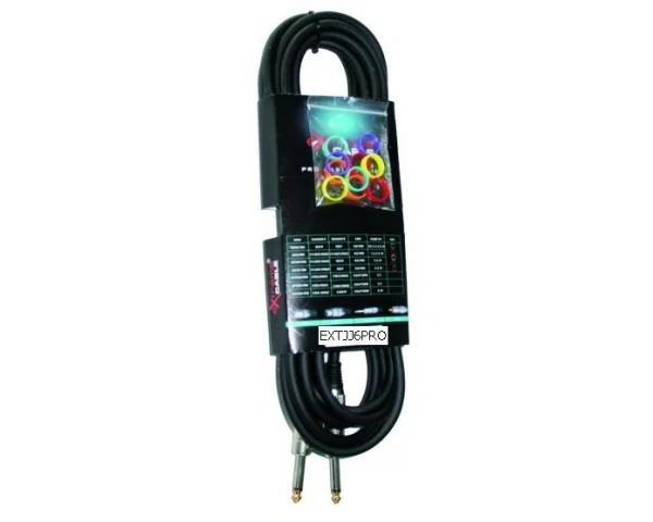 EXTREME CAVO JACK MONO - JACK MONO 1/4" 6.3 MM 6 MT