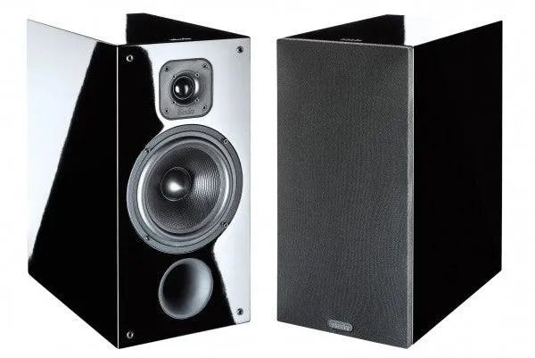 Indiana Line DIVA 262 Diffusori nero lucido da scaffale (COPPIA) 2 vie