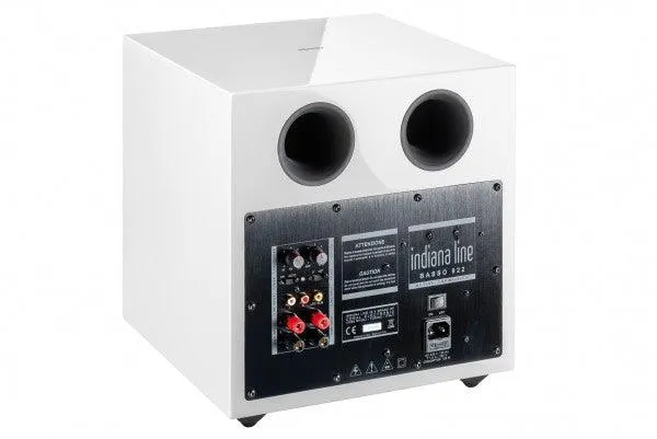 Indiana Line BASSO 922 LB Subwoofer home cinema BIANCO *EX-DEMO* OFFERTISSIMA!!