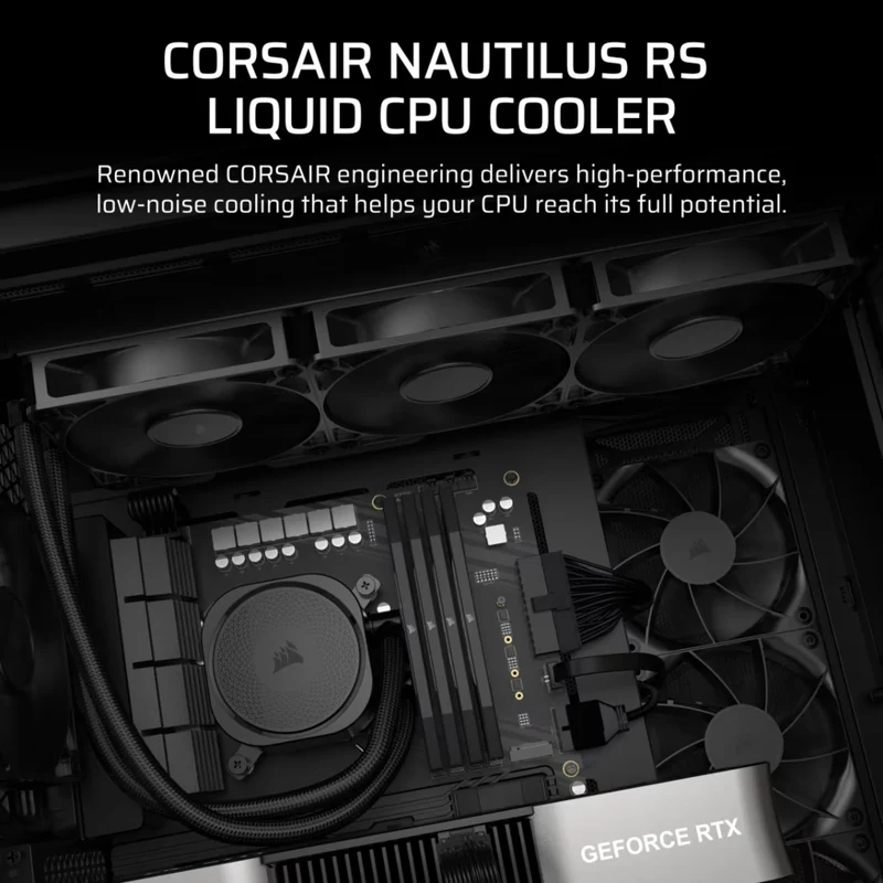 Corsair Sistema de Refrigeración Líquida Nautilus 360 RS, CW-9060089-WW