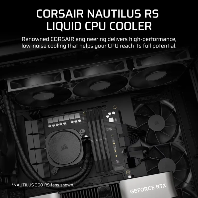 Corsair Sistema de Refrigeración Líquida Nautilus 240 RS, CW-9060088-WW