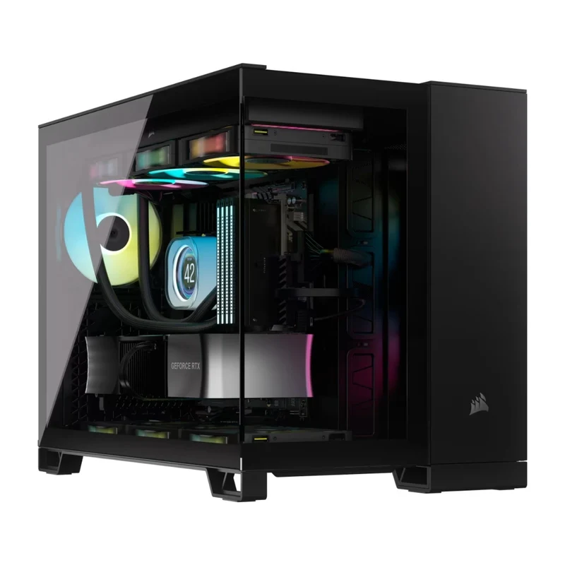 Corsair Case para PC Dos Cámaras Semitorre, 2500X