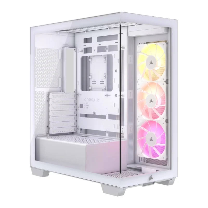 Corsair Case para PC Semitorre con 3 Ventiladores, 3500X ARGB