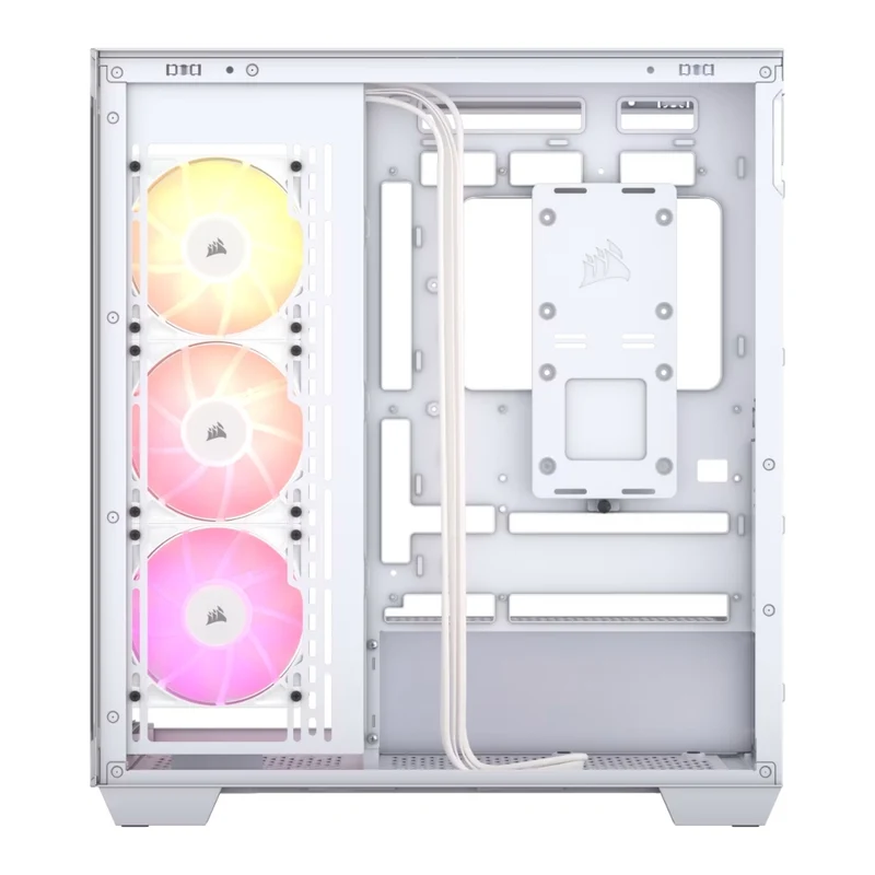Corsair Case para PC Semitorre con 3 Ventiladores, 3500X ARGB