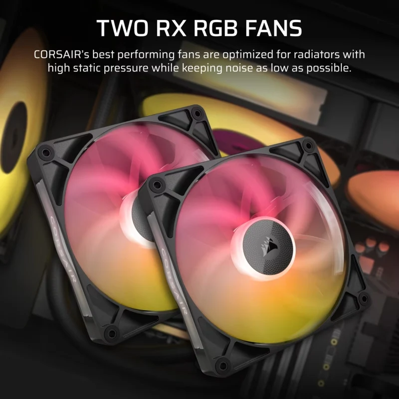 Corsair Sistema de Refrigeración Líquido CUE LINK TITAN 280 RX RGB AIO, CW-9061017-W
