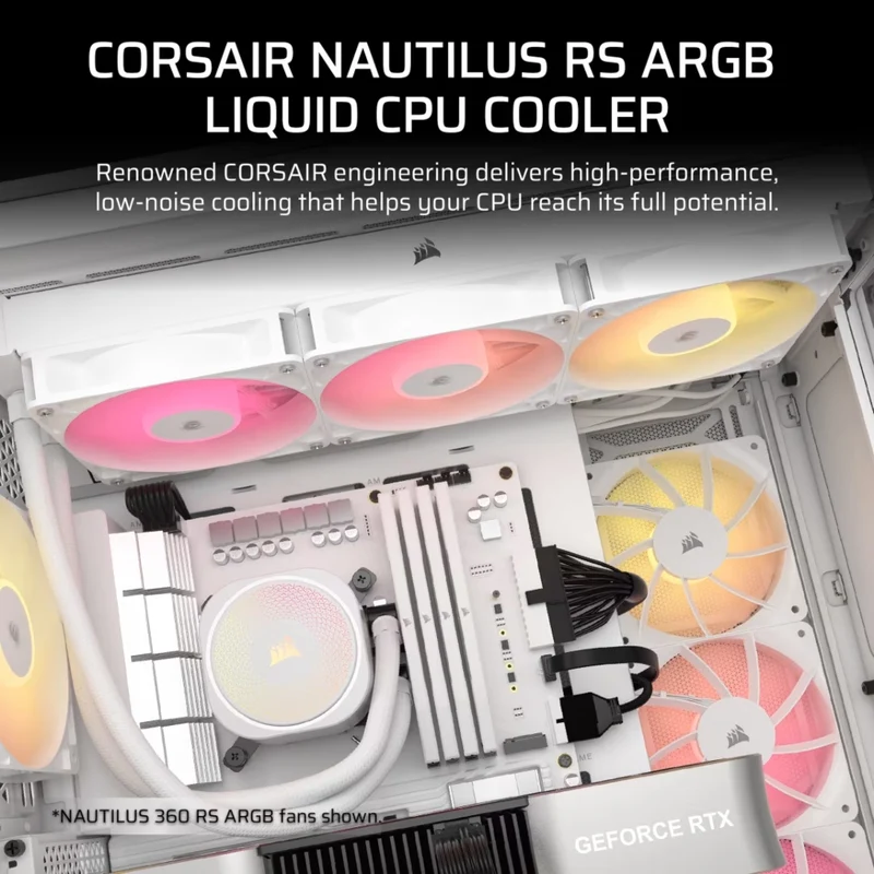 Corsair Sistema de Refrigeración Líquida NAUTILUS 240 RS ARGB