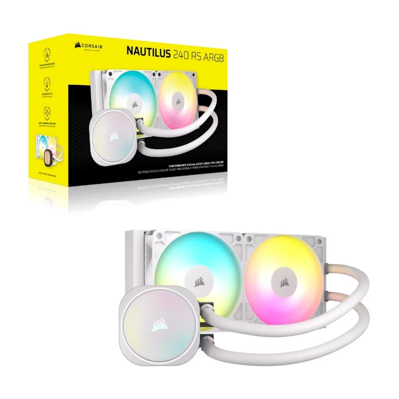Corsair Sistema de Refrigeración Líquida NAUTILUS 240 RS ARGB
