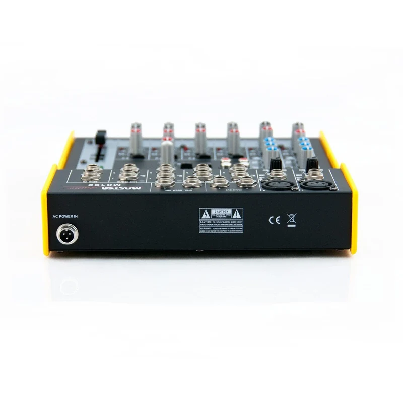 Mixer 8 canali Master Audio MX102 alimentazione +48v
