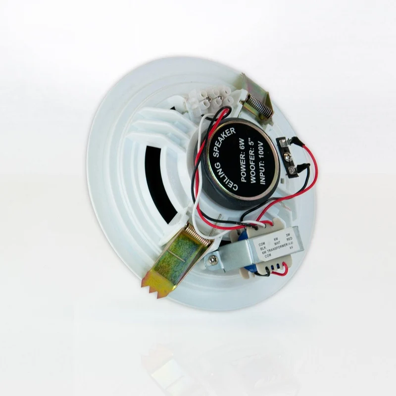 Master Audio CS130B Diffusore BIANCO da incasso 130 mm a 100V (SINGOLO)