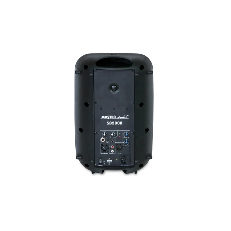 Master Audio SB200B Diffusore 2 vie attivo 8" BI-AMPLIFICATO 150W RMS