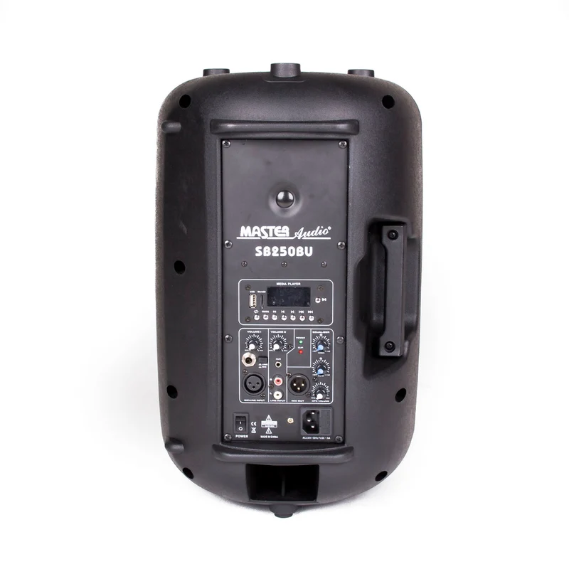 Master Audio SB250BU Diffusore attivo 2 vie 10" BI-AMPLIFICATO 200W RMS