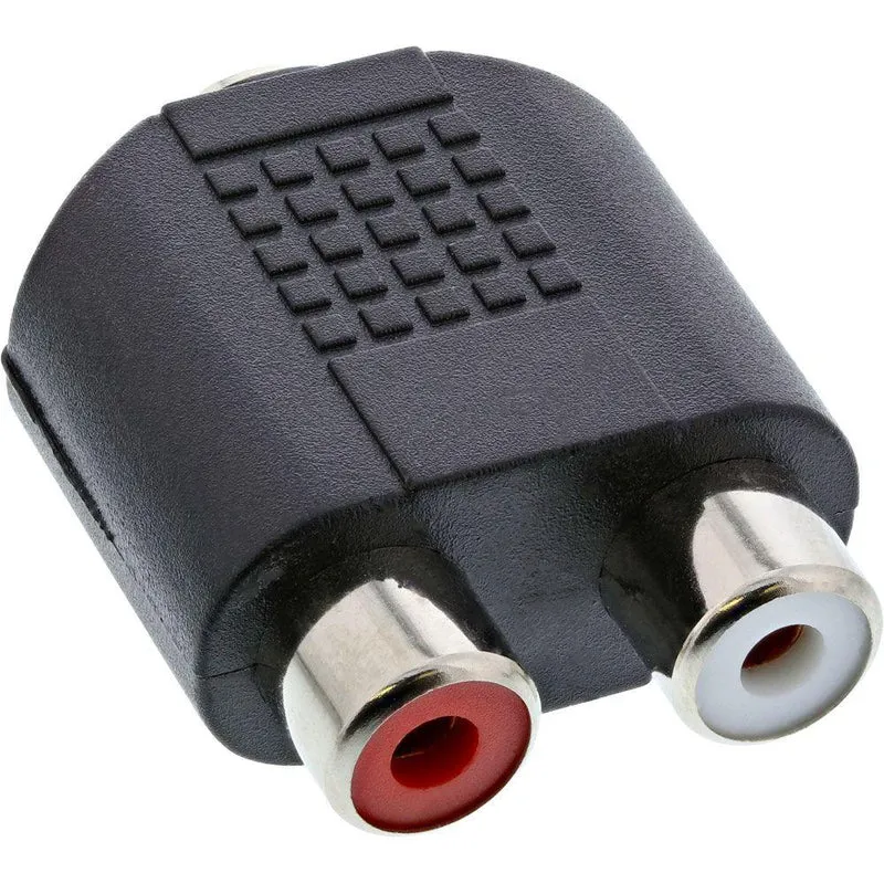EXTREME ADA MJSM-2RF ADATTATORE MINI JACK MASCHIO 3,5 / 2 RCA FEMMINA