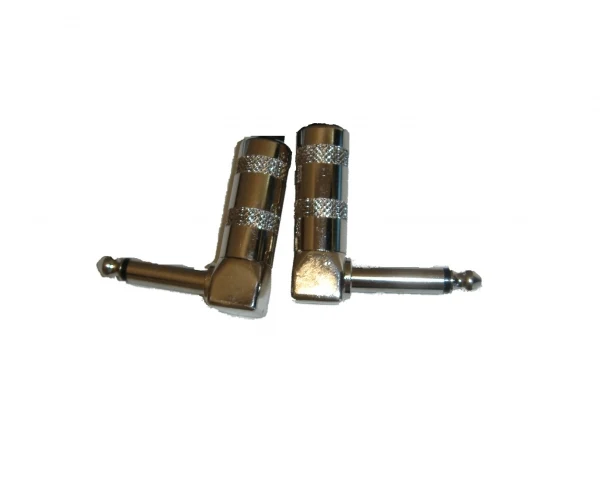 EXTREME JCJC01PRO CAVO JACK 1/4" 6,3MM-JACK 1/4" 6,3MM 0,1 MT CONNETTORI PROFESSIONALI IN METALLO