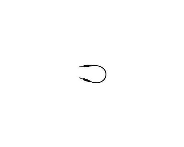 EXTREME JJ01 CAVO JACK-JACK 0,1 MT CON JACK DA 1/4" 6,3mm E CONNETTORI ANTISCIVOLO ERGONOMICI
