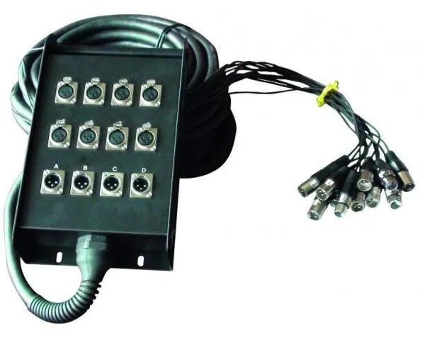 EXTREME SB8I4O15 STAGEBOX 8 IN/4 OUT 15 METRI STAGEBOX PROFESSIONALE 8 INGRESSI XLR / 4 USCITE XLR