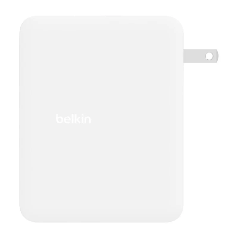 Belkin Cargador de Pared GaN 4 Puertos 140W, WCH014dqWH