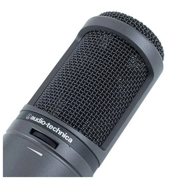 AUDIO TECHNICA AT2020 USBi MICROFONO CARDIOIDE CONDENSATORE A DIAFRAMMA LARGO USB LIGHTING IOS IPHONE