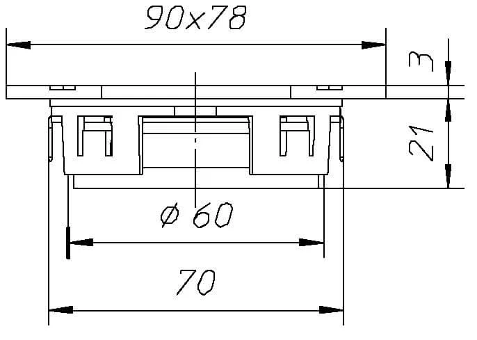 Ciare HT200 tweeter 0,75" con potenza di 100 W e 60 W RMS a 8 Ohm di impedenza