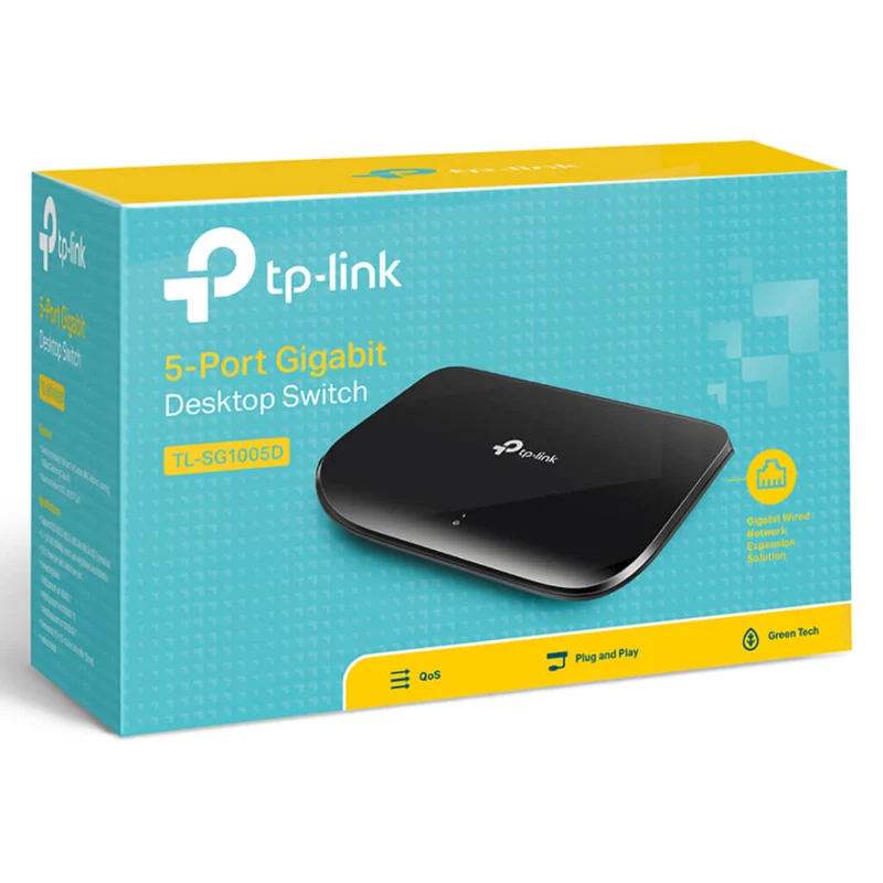 TP-Link Tapo Switch de Escritorio 5 Puertos TL-SG1005D