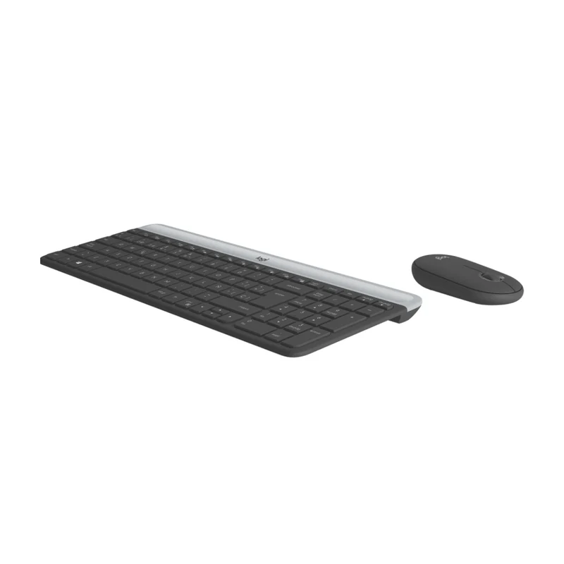 Logitech Kit Teclado y Mouse Inalámbrico en Inglés MK470, 920-009437
