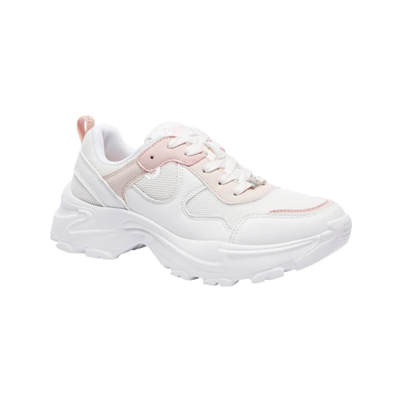 Coral Tenis Casuales Vita Blanco/Rosado Claro, para Mujer