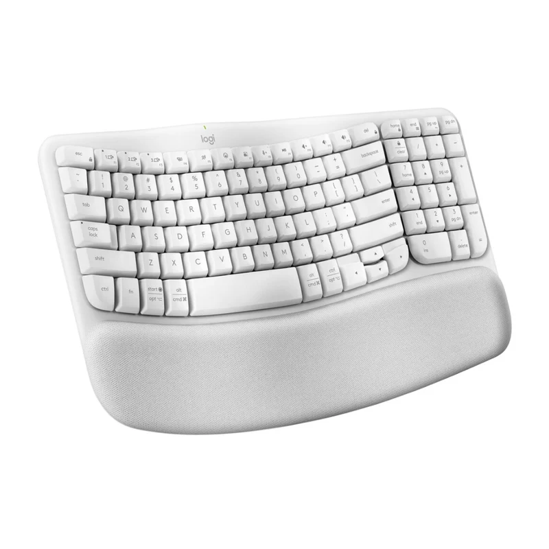 Logitech Teclado Inalámbrico Ergonómico Wave Keys en Ingles (920-012275)