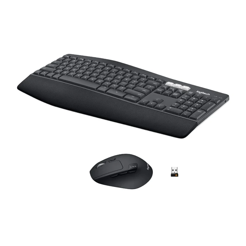 Logitech Kit Teclado y Mouse Inalámbrico 2.4 GHz MK850 en Inglés