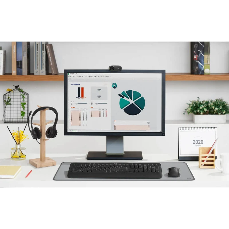 Logitech Kit Teclado y Mouse Inalámbricos MK540, 2 Piezas
