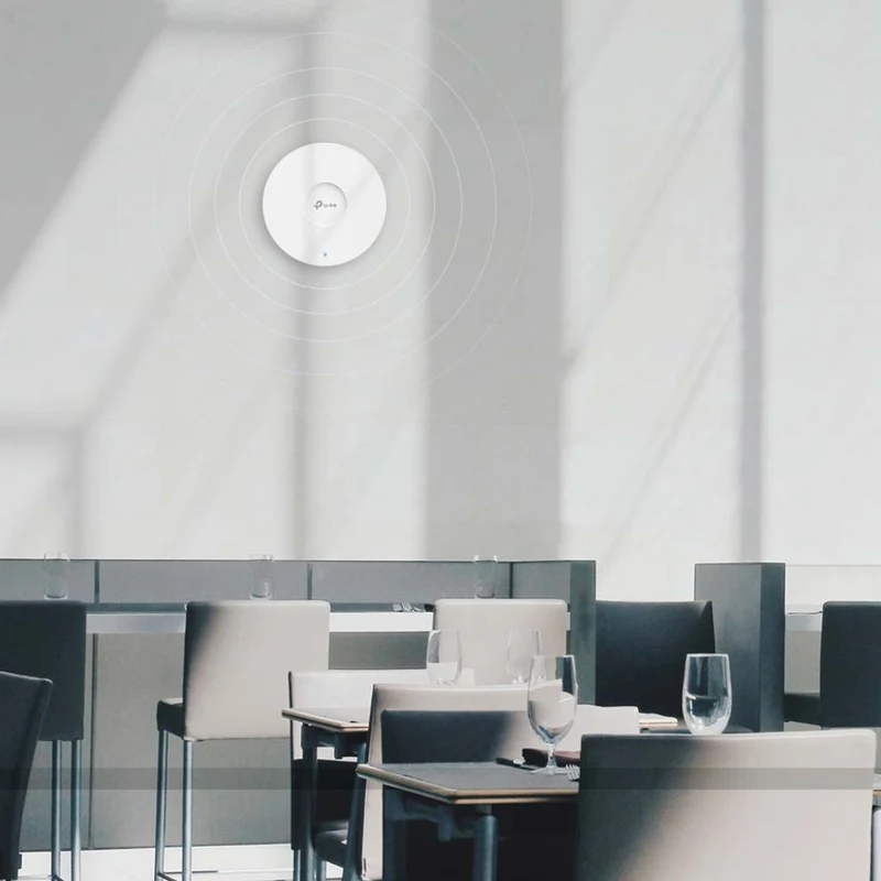 TP-Link Tapo Punto de Acceso Omada Wi-Fi 6 de Montaje en Techo AX1800, EAP610