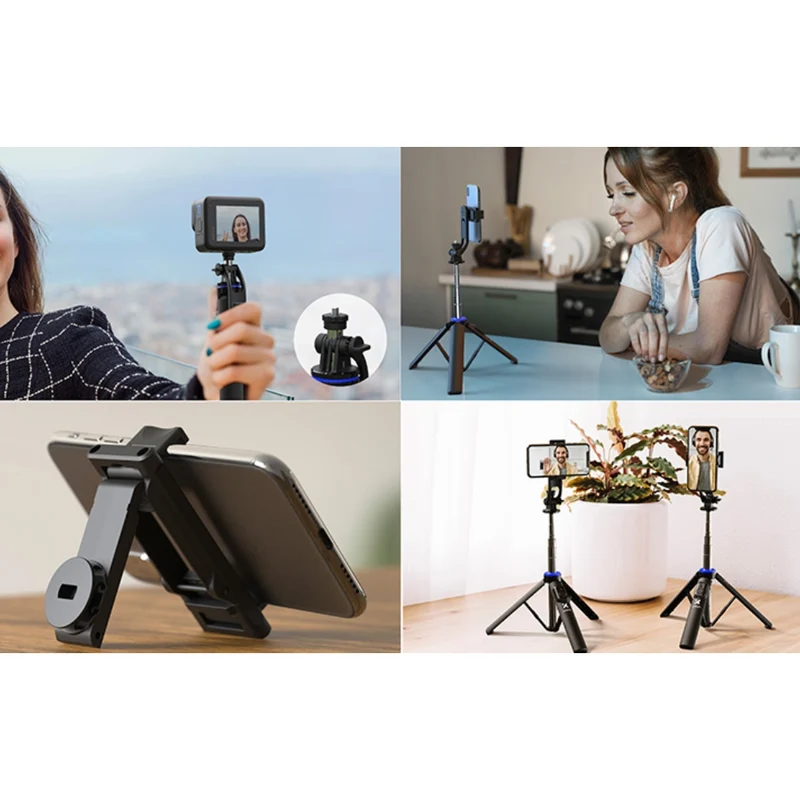 Xtech Selfie Stick con Trípode y Control Remoto SnapFlex, XSS-211