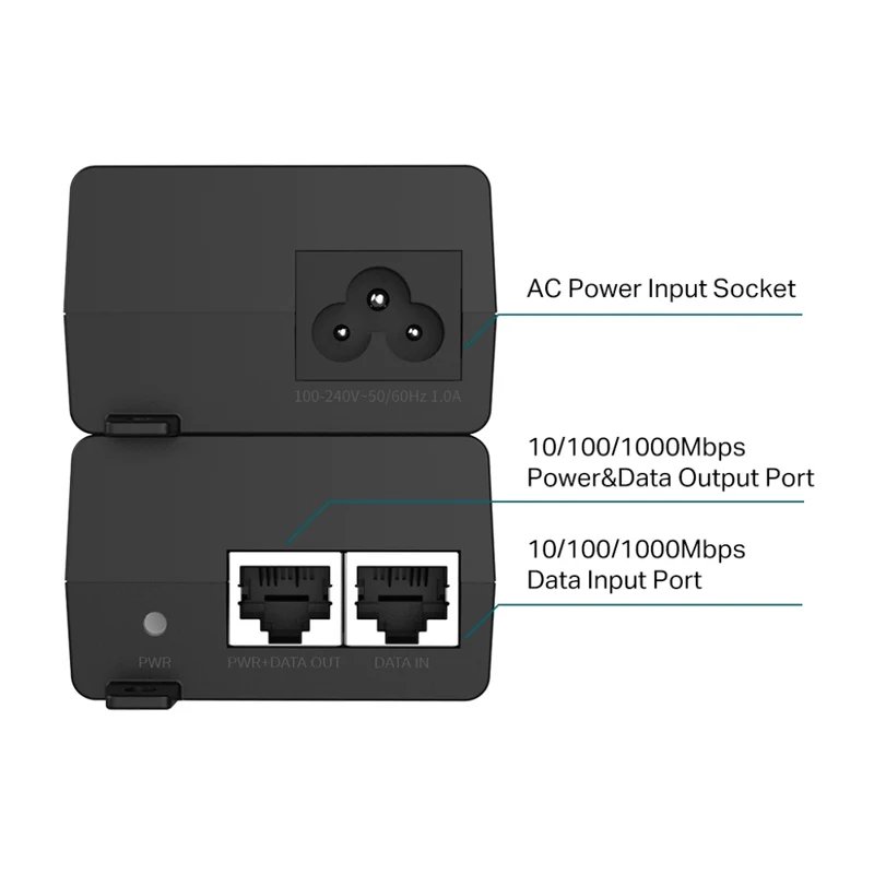 TP-Link Inyector Omada PoE+, POE160S