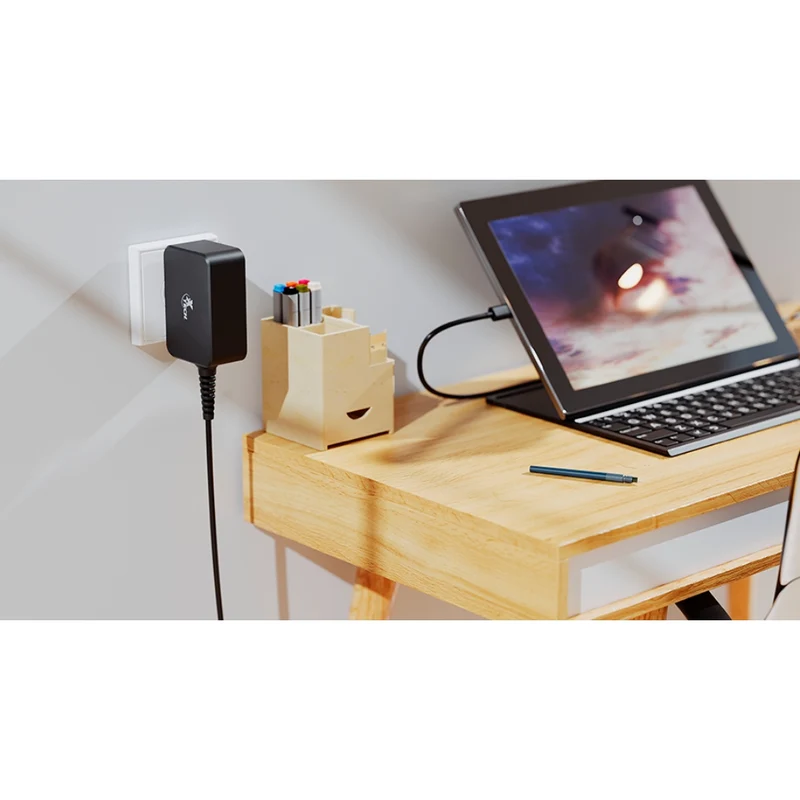 Xtech Cargador de Pared 65W USB-C GaN, XTC-230