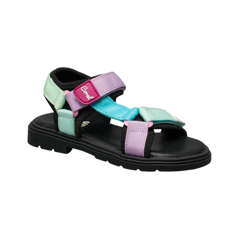 Coral Sandalias Lilo Rainbow, para Niña