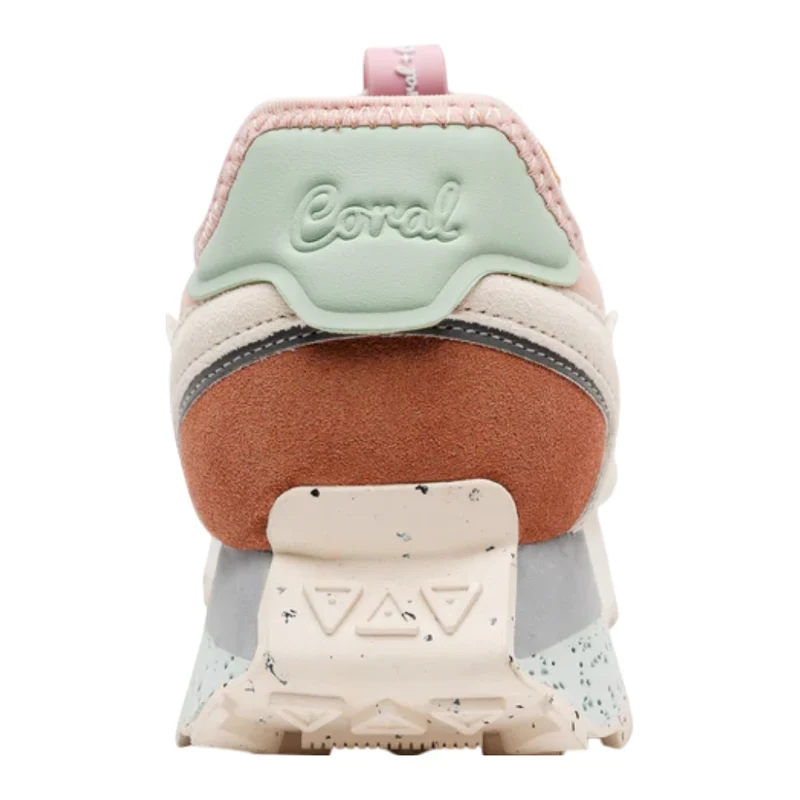 Coral Tenis Tobby Rosa/Blanco, para Mujer