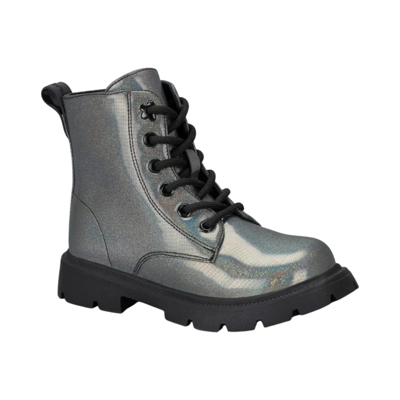 Coral Botines Corine Holographic, para Niña