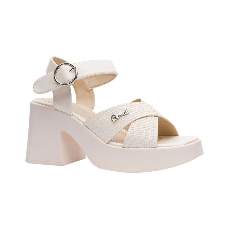 Coral Sandalias Bellagio 2 Blanco, para Mujer
