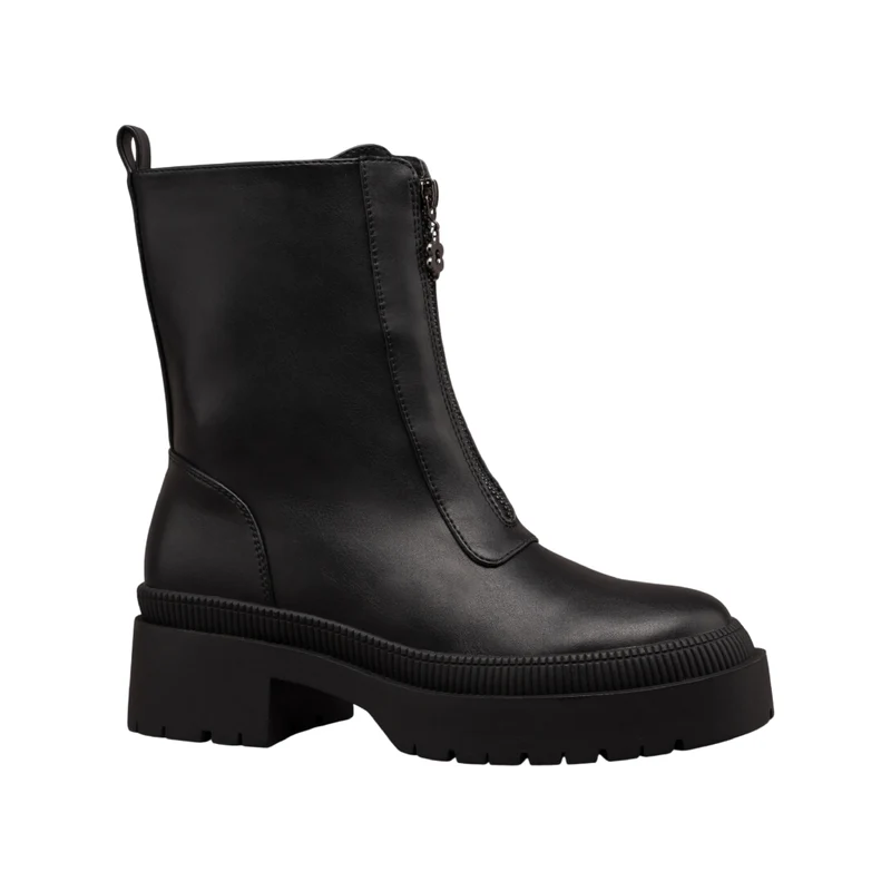 Coral Botines Casuales Zendaya Pu Negro, para Mujer