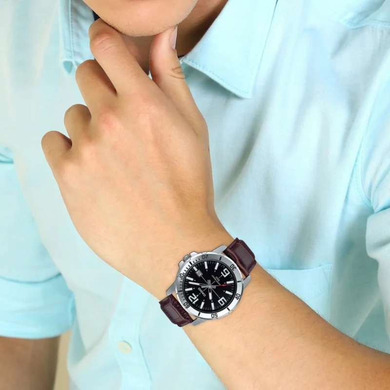 Casio Reloj Análogo para Hombre, MTP-VD01L-1BV