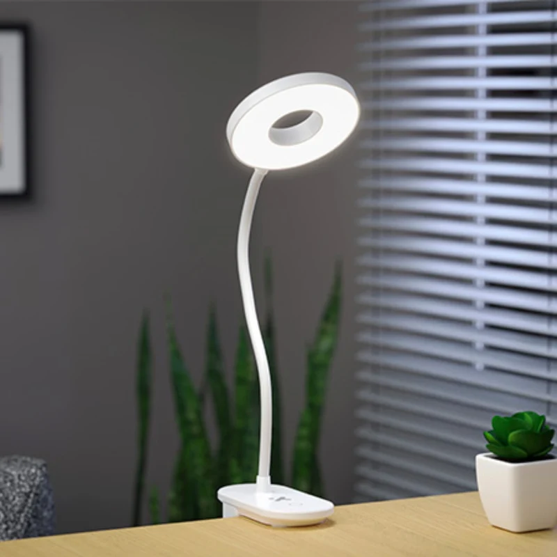 Xtech Lámpara LED Recargable con Clip para Escritorio, XTA-703