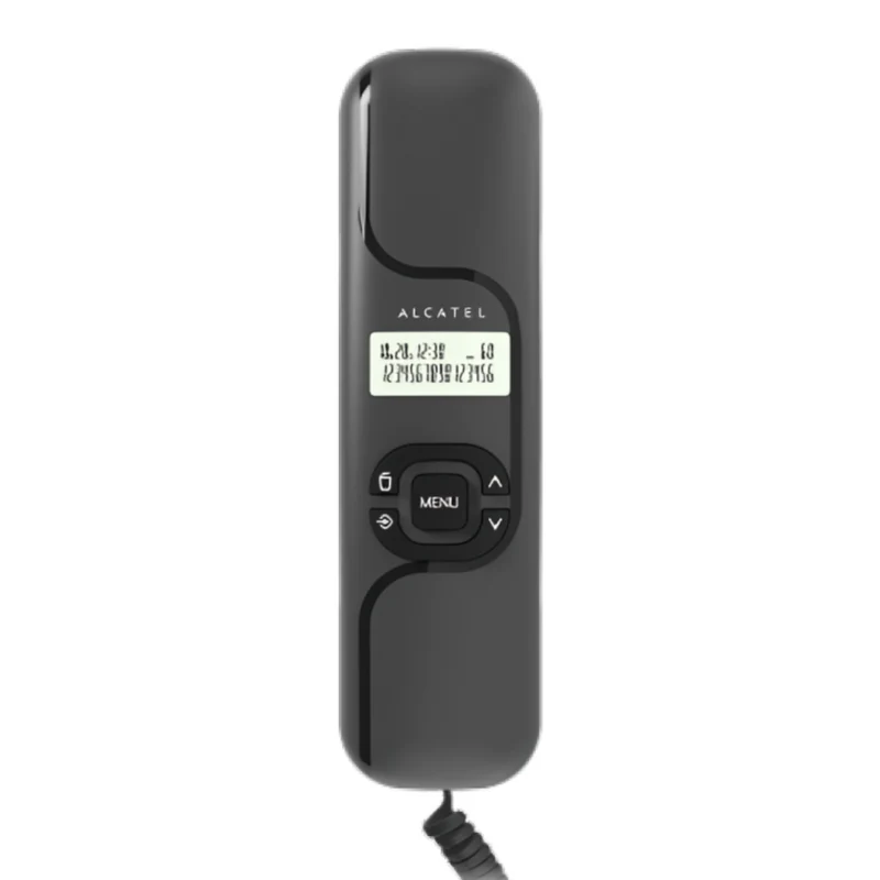 Alcatel Teléfono Alámbrico Pared con Identificador de Llamada, TEMPORIS-16