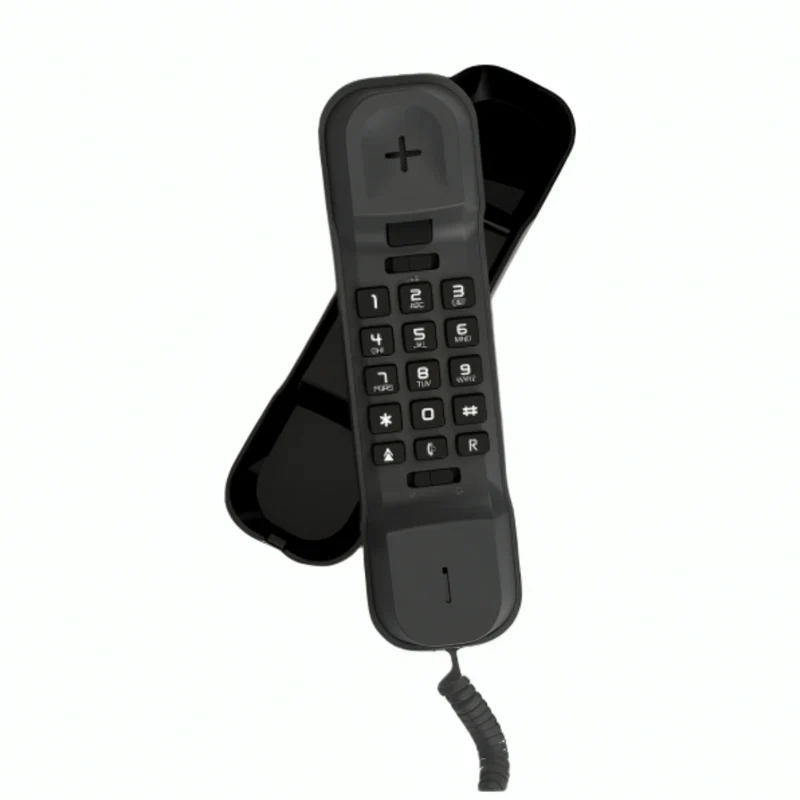 Alcatel Teléfono Alámbrico Pared con Identificador de Llamada, TEMPORIS-16