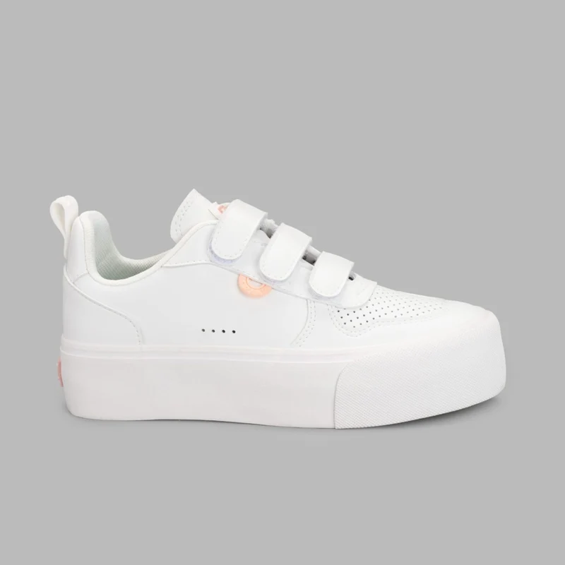 Coral Tenis Casual Fuji Blanco, para Mujer
