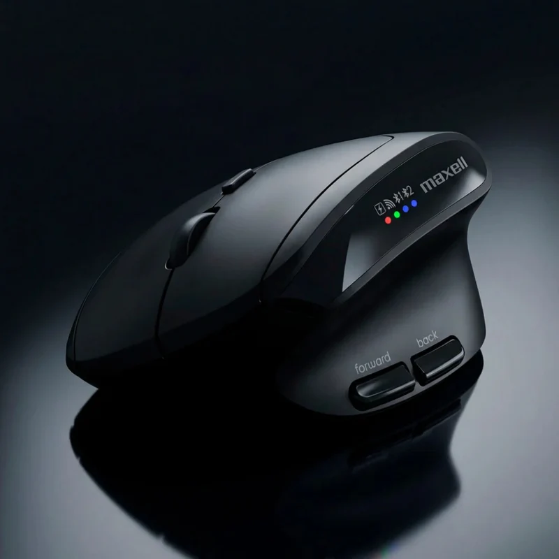Maxell Mouse Inalámbrico Vertical, MOWLBT-750