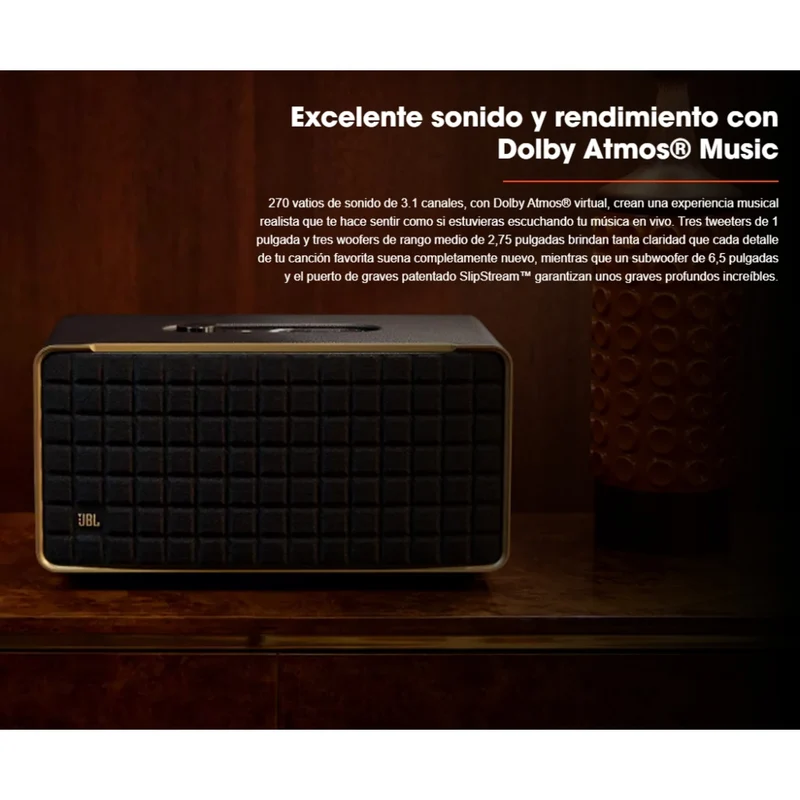 JBL Parlante Portátil Retro Inteligente Authentics 500