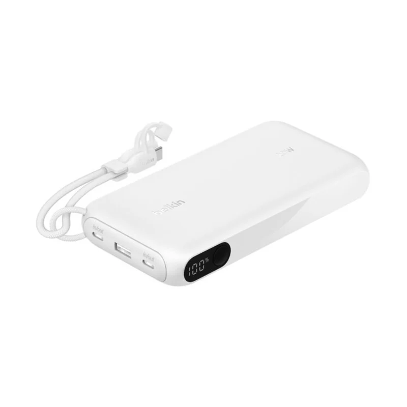 Belkin Power Bank Batería Externa BoostCharge 20K con Pantalla, BPB028fq
