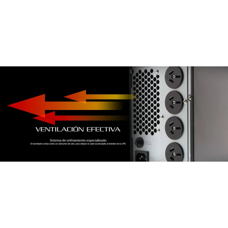 Forza UPS en Línea 1000VA/900W, 3 Salidas, FDC-1000T