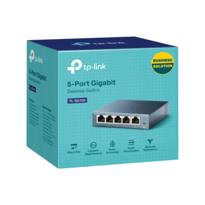 TP-Link Switch 10/100/1000 Mbps 5 Puertos, TL-SG105