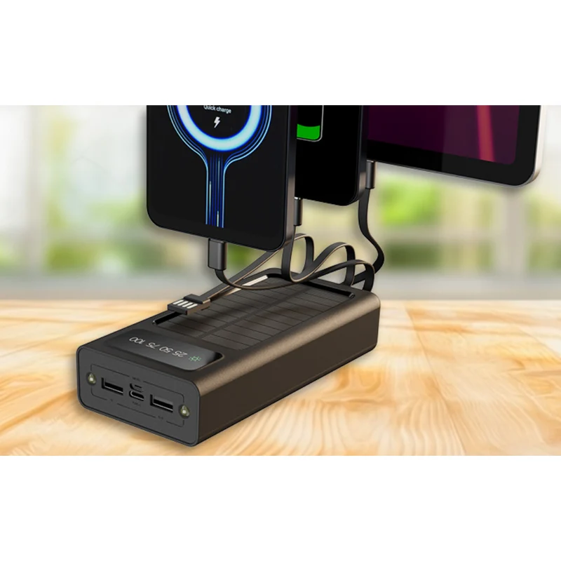Xtech PowerBank con Carga Solar 20.000mAh, XPB-200